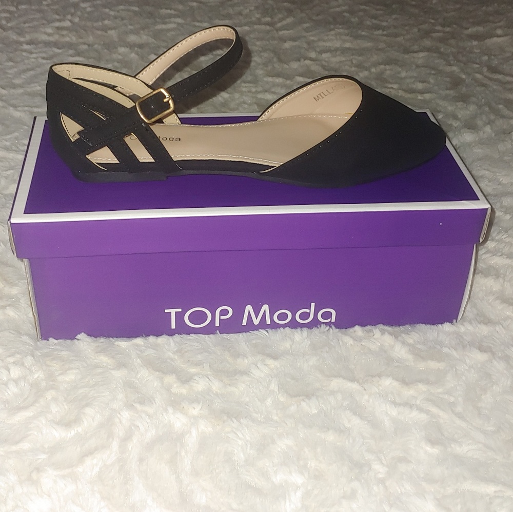 New Black Flats